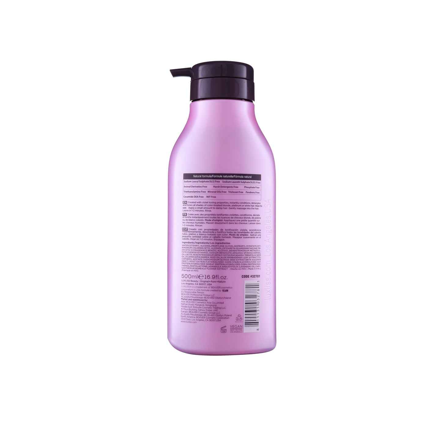 Luxliss Balancing Blonde & Silver Shampoo