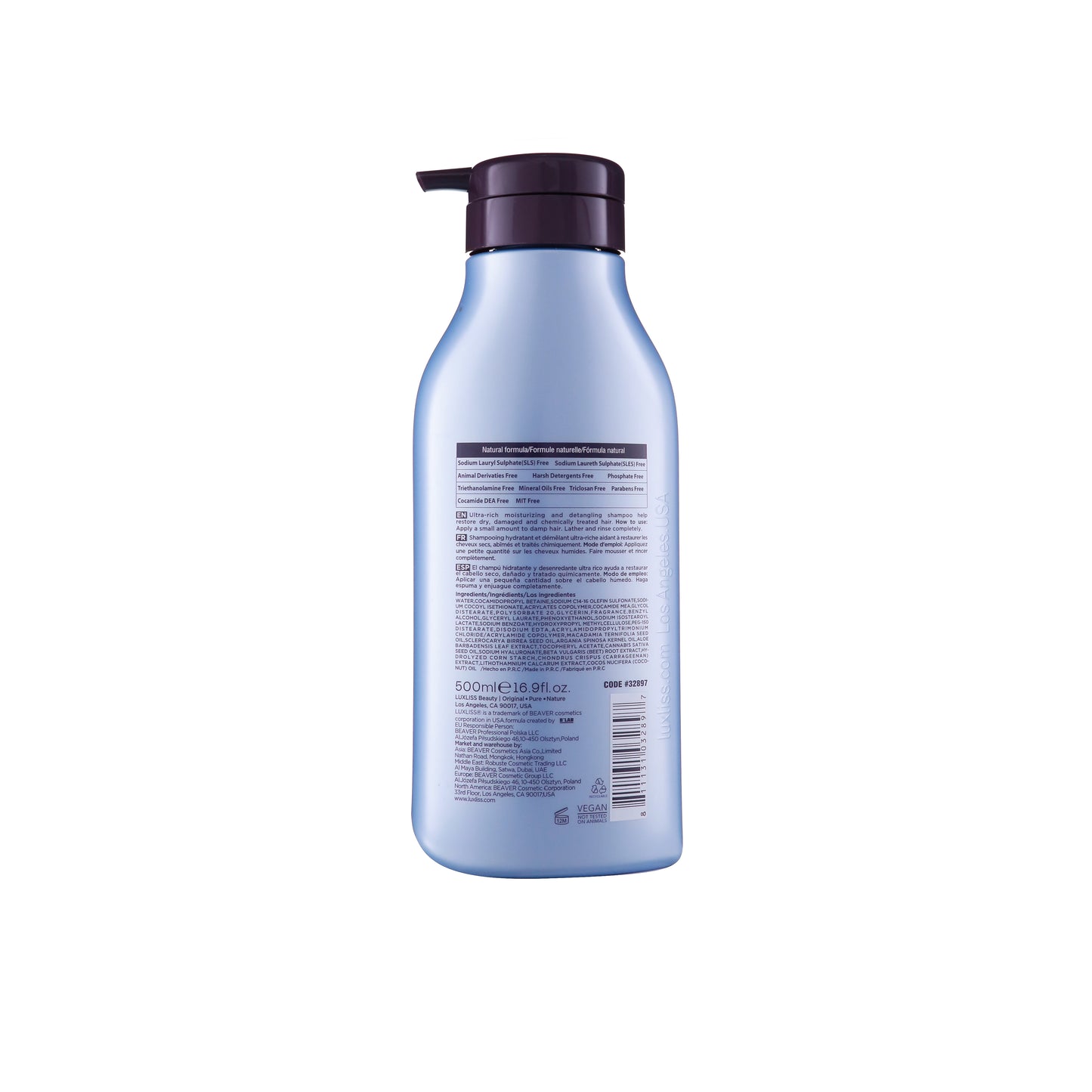 Luxliss Moisturislzing Hair Care Conditioner