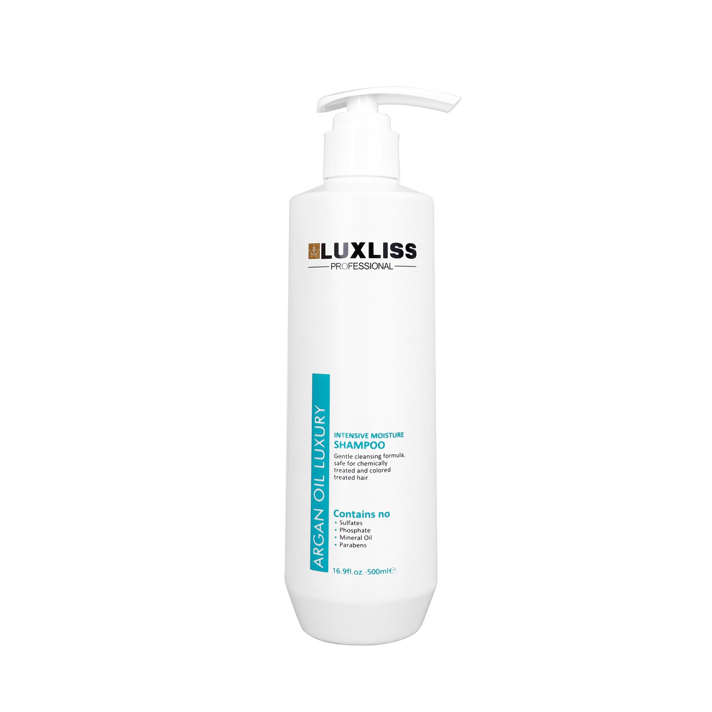 Luxliss Argan Oil Luxury Intensive Moisture Shampoo 500ml