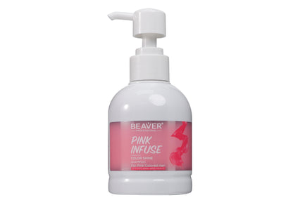 Beaver Professional Pink Infuse Colour Shine Shampoo & Conditioner 200ml