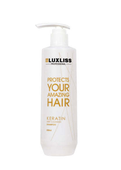 Luxliss Professional Keratin Deep Cleansing Shampoo