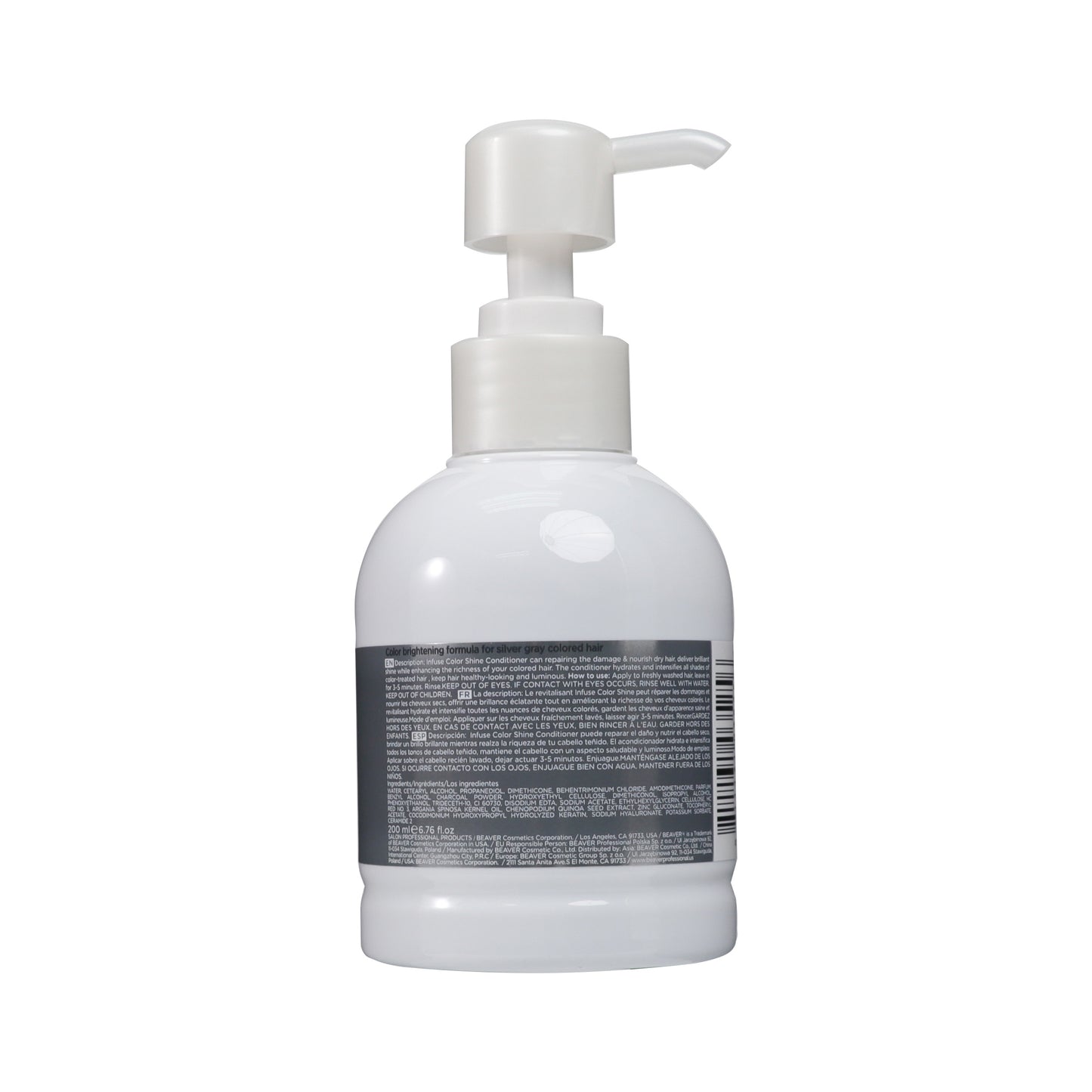 Beaver Professional Silver Infuse Colour Shine Shampoo & Conditioner 200ml
