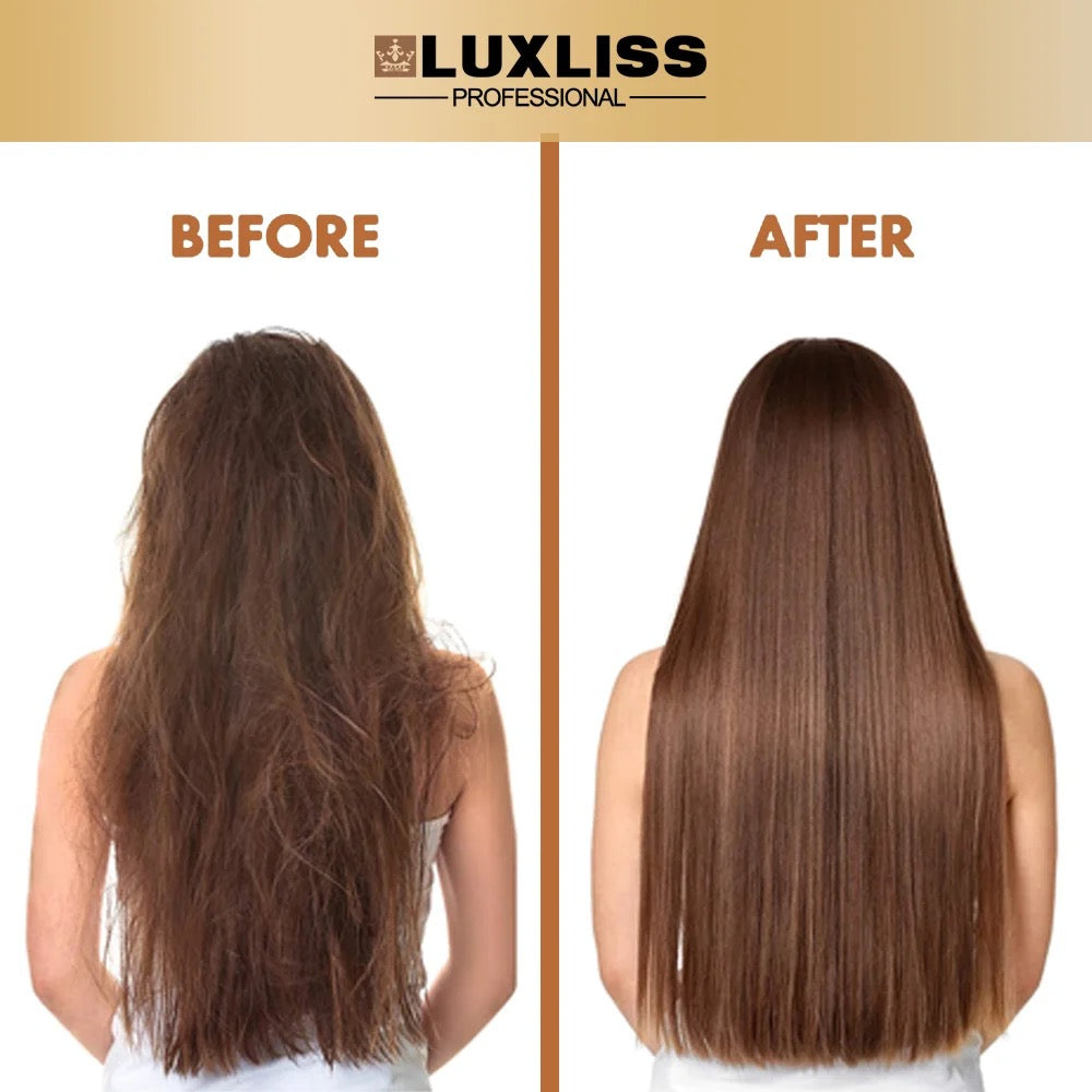 Hair botox clearance straightening