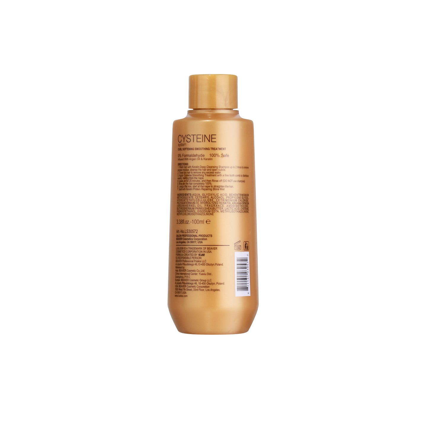 Cysteine System Curl Softening Smoothing Treatment 100ml